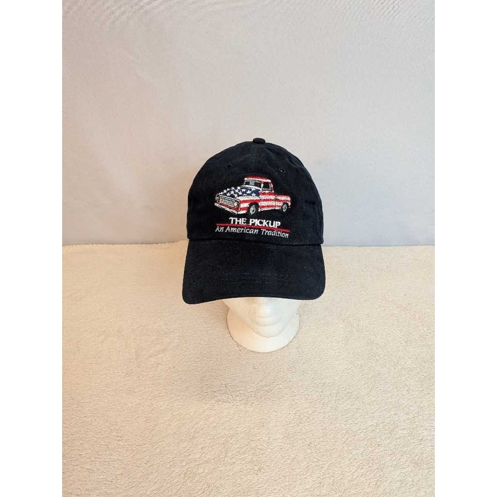Quality Classics Embroidered Pickup Truck American Flag Baseball Cap